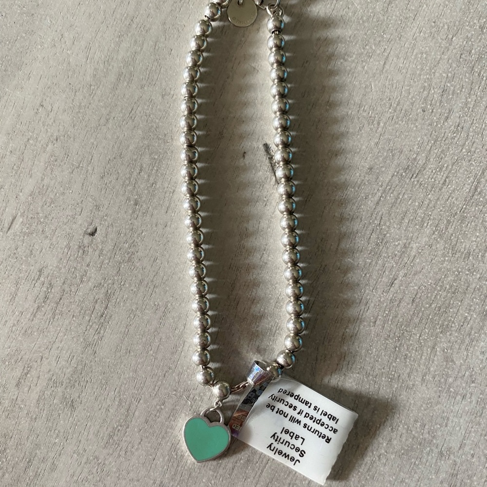 Tiffany Bracelet wth turquoise charm